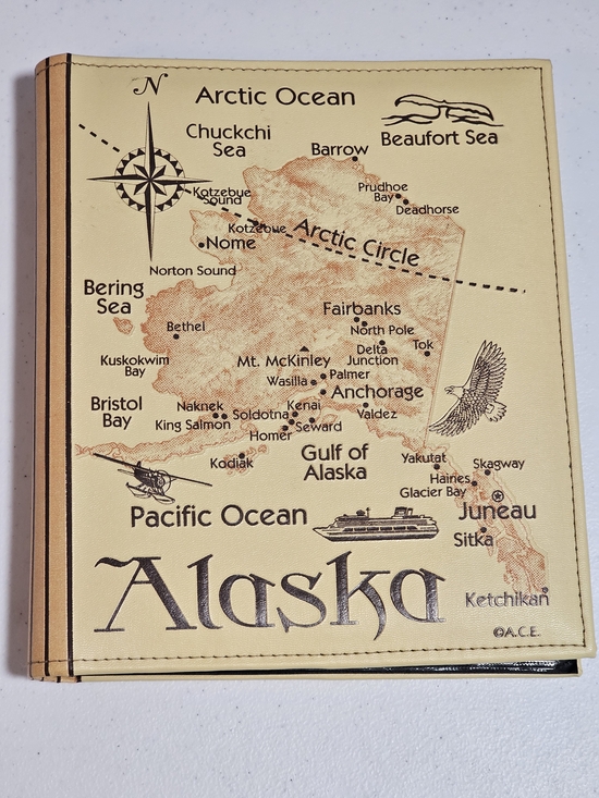 artic circle enterprises Other - ARCTIC CIRCLE ENTERPRISES ALASKA PHOTO ALBUM HOLDS (208) 4" X 6" PHOTOS